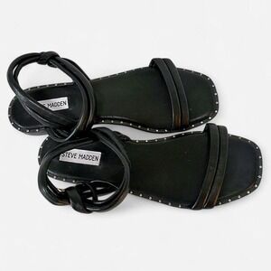 Steve Madden Black Sandals, NWT, size 10